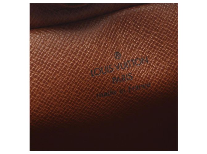 Borsa a Spalla Louis Vuitton Marly Bandoulière Monogram Marrone - vista 4