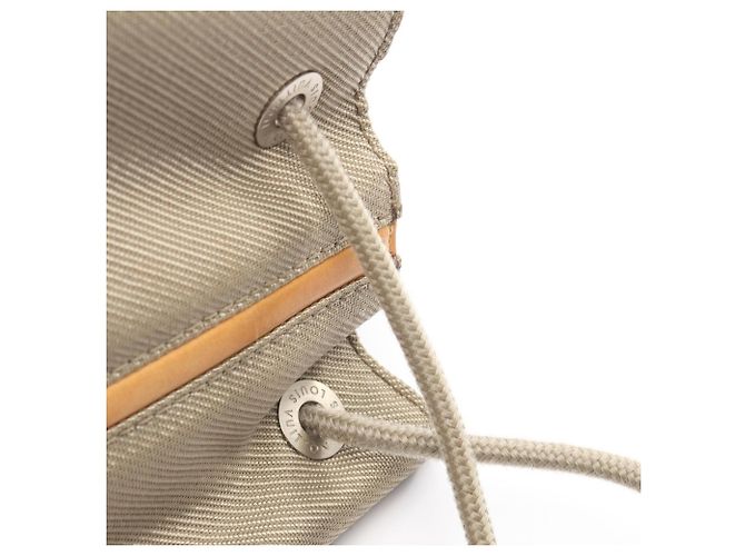 Borsa a tracolla Louis Vuitton Matero PM Damier Geant Marrone Beige - vista 9
