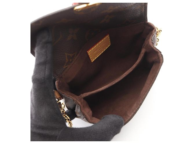 Borsa 2-Way Louis Vuitton Micro Metis Monogram Marrone - vista 3