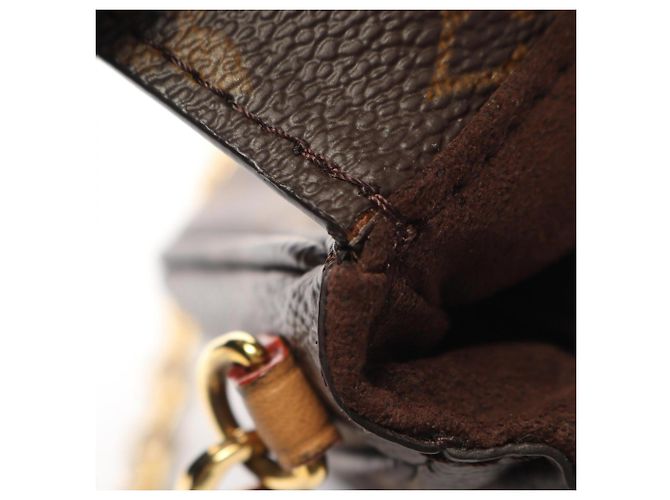 Borsa 2-Way Louis Vuitton Micro Metis Monogram Marrone - vista 5