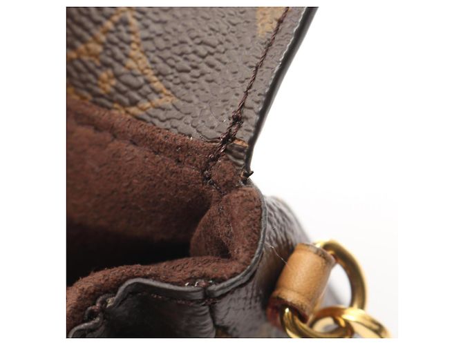 Borsa 2-Way Louis Vuitton Micro Metis Monogram Marrone - vista 6