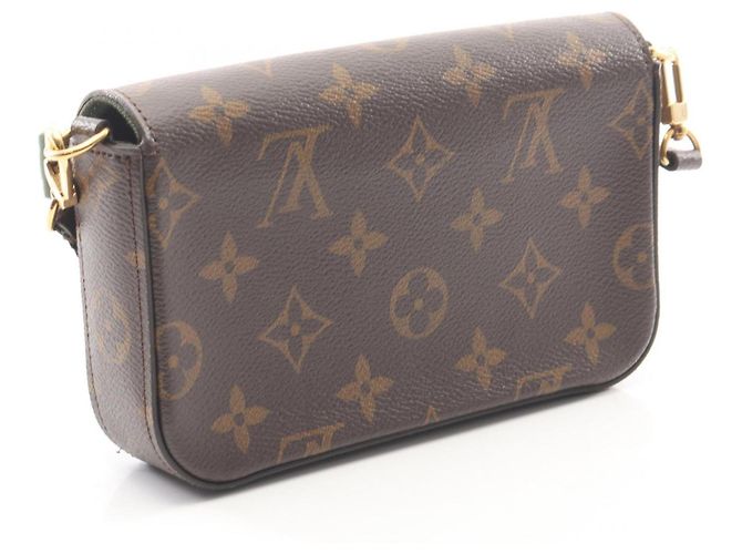 Louis Vuitton Multi Pochette Felicie Marrone Verde - vista 2