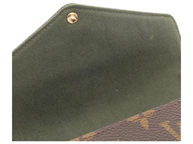 Louis Vuitton Multi Pochette Felicie Marrone Verde - vista 5