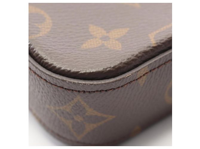 Louis Vuitton Multi Pochette Felicie Marrone Verde - vista 8