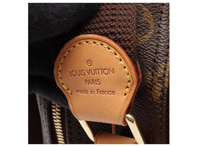 Borsa a Spalla Louis Vuitton Reporter GM Marrone Monogramma - vista 4