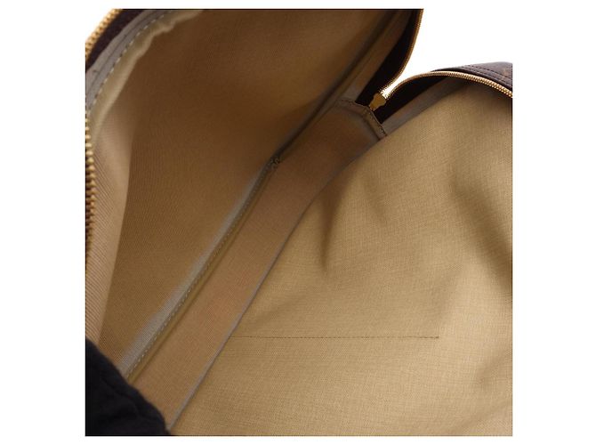 Borsa a Spalla Louis Vuitton Reporter GM Marrone Monogramma - vista 7