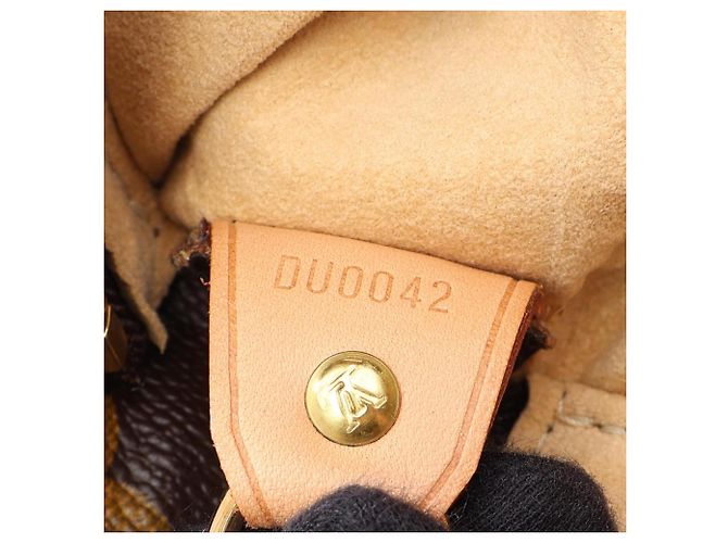 Borsa a Spalla Louis Vuitton Looping GM Monogram Marrone Monogramma - vista 5