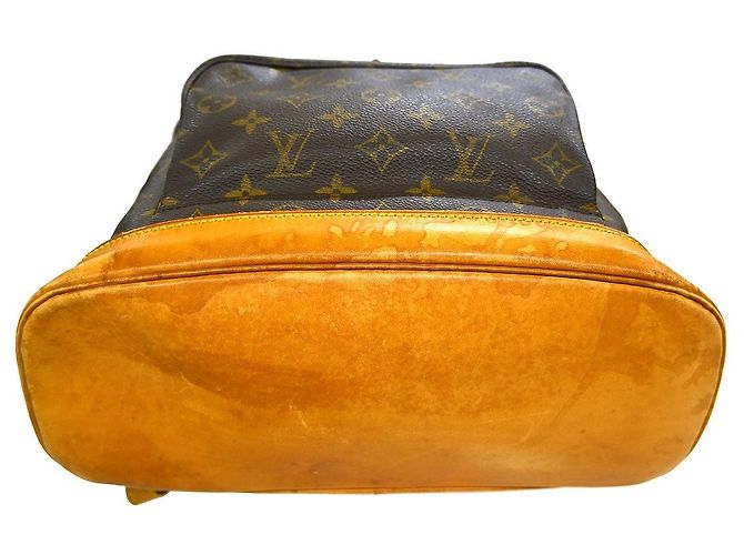 Louis Vuitton Montsouris Monogram GM Marron - vue 4