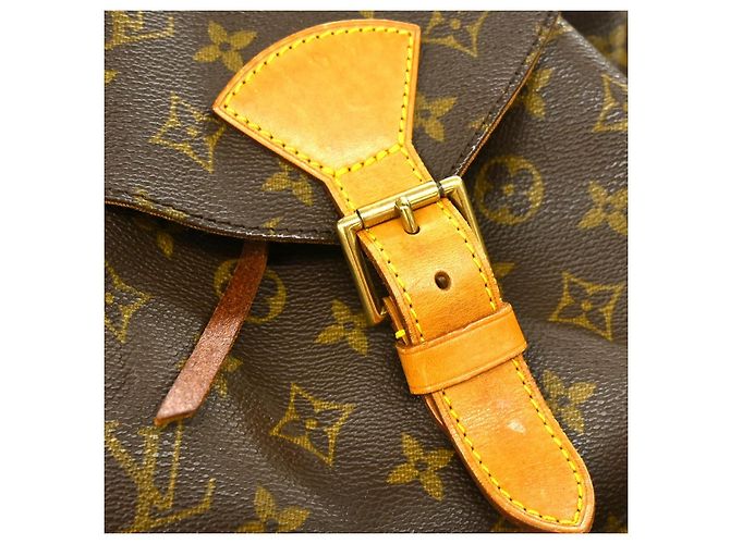 Louis Vuitton Montsouris Monogram GM Marron - vue 7