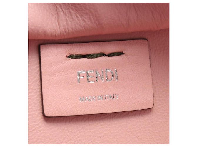 Borsa 2-Way Fendi Trois Jours Rosa Cachi - vista 4