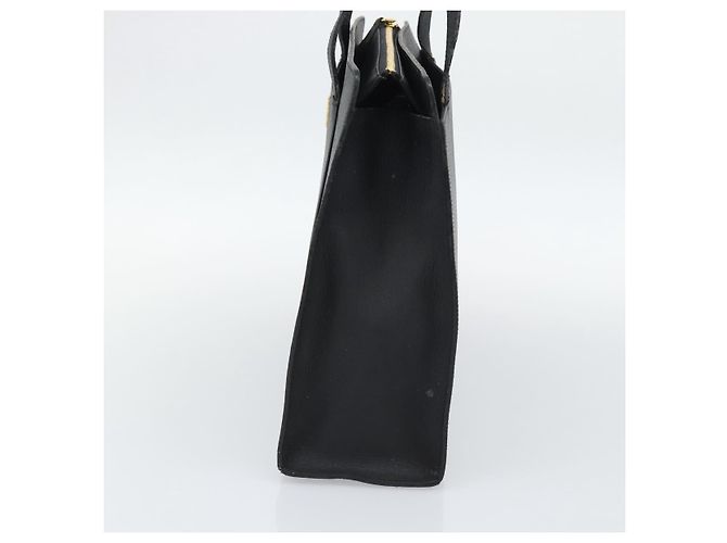 Saint Laurent Vintage-Leder Schwarz - Ansicht 4