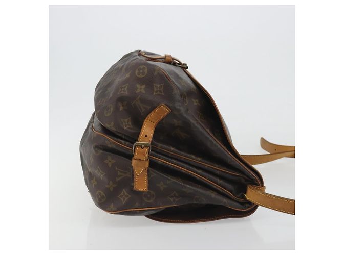 Louis Vuitton Saumur Monogram 35 Marrone - vista 3