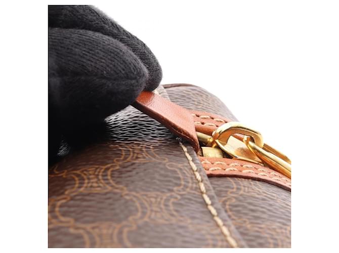 Céline Borsa Celine Macadam Marrone - vista 9