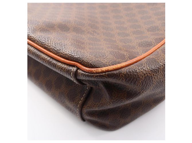 Céline Bolso Tote Celine Macadam Castaño - vista 9