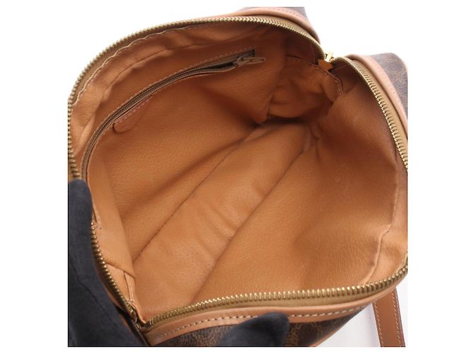 16 Céline Celine Macadam Schultertasche Braun - Ansicht 3