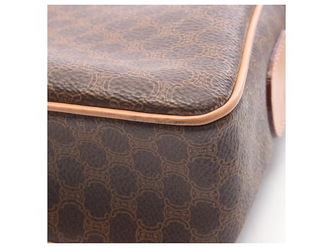 16 Céline Celine Macadam Schultertasche Braun - Ansicht 8