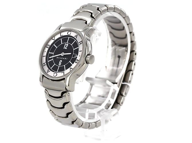 Bulgari Reloj de cuarzo de acero inoxidable Bvlgari Solotempo ST29S ST29BSSD - vista 2