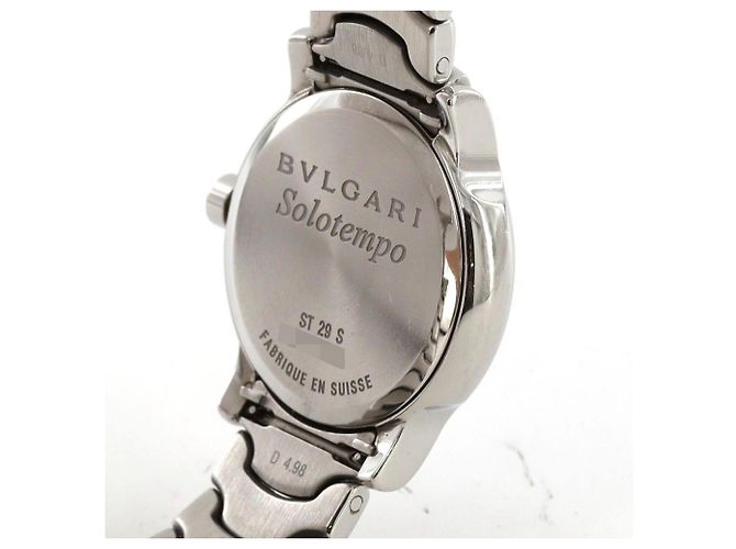 Bulgari Reloj de cuarzo de acero inoxidable Bvlgari Solotempo ST29S ST29BSSD - vista 5