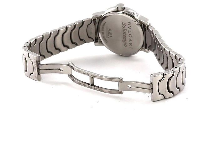 Bulgari Reloj de cuarzo de acero inoxidable Bvlgari Solotempo ST29S ST29BSSD - vista 6