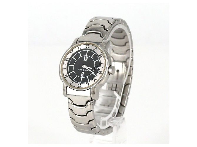 Bulgari Bvlgari Solotempo ST29S ST29BSSD Quarzarmbanduhr aus Edelstahl - Ansicht 2