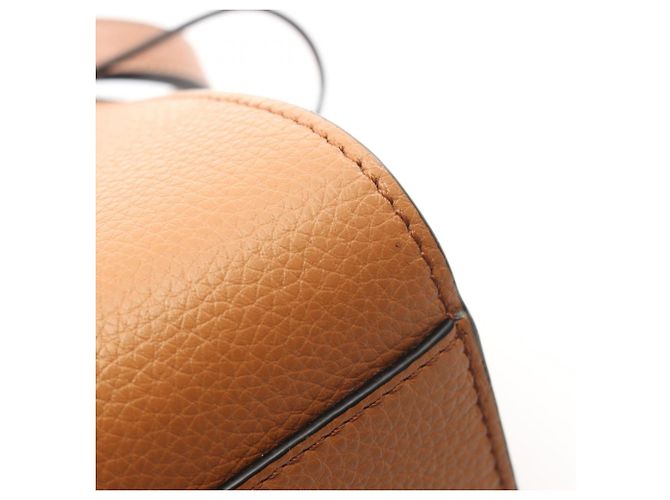 Borsa a coulisse Loewe Hammock Mini Marrone - vista 7