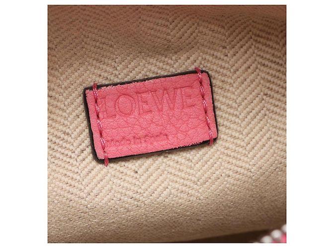 Borsa 2-Way Loewe Puzzle Bag Mini Rosa - vista 4