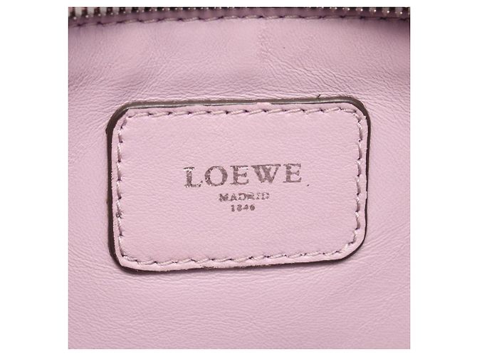 Borsa Loewe Amazona 36 Rosa Porpora - vista 4