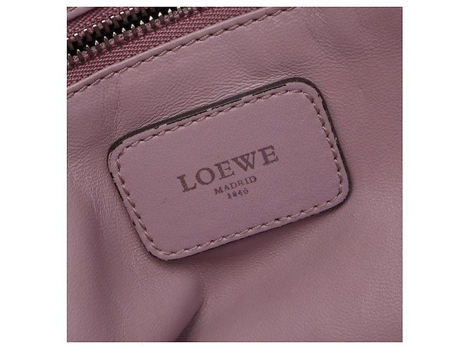 Borsa Loewe Amazona 36 Rosa Porpora - vista 4