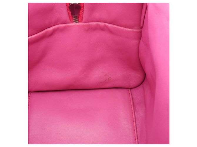 Borsa Loewe Amazona 36 Marrone Rosa Rosso - vista 9