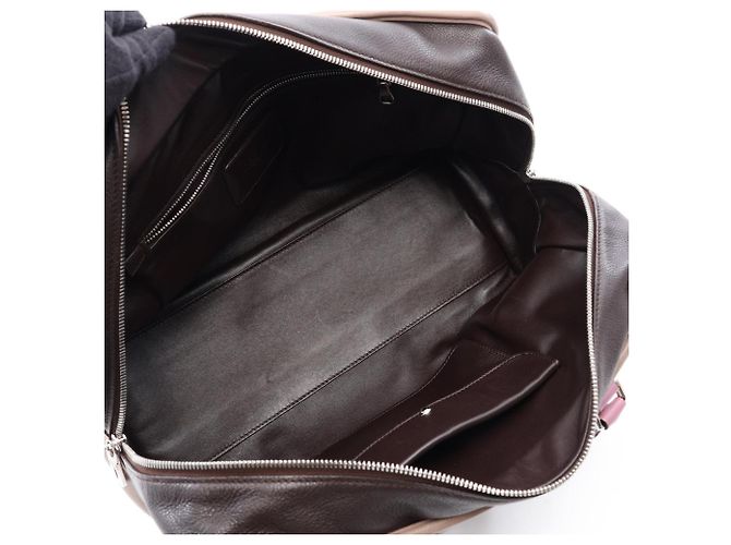 Borsa Loewe Amazona 36 Marrone Beige Porpora - vista 3