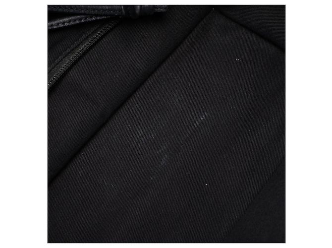Loewe Crown Logo schwarze Leder-Tote-Bag - Ansicht 13
