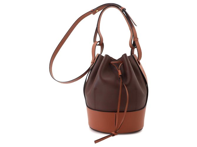 Borsa 2-way Loewe Balloon Medium a mano/spalla Marrone - vista 2