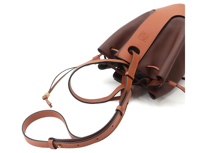 Borsa 2-way Loewe Balloon Medium a mano/spalla Marrone - vista 5