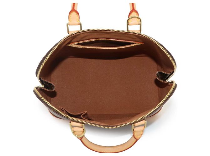 Borsa Louis Vuitton Monogram Alma Marrone Monogramma - vista 7