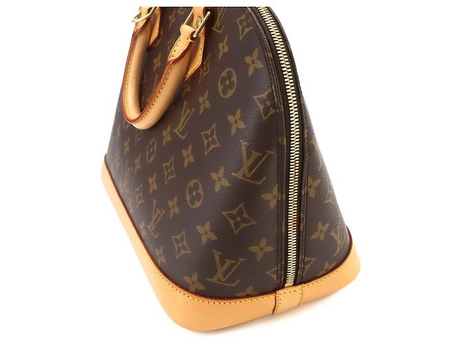 Borsa Louis Vuitton Monogram Alma Marrone Monogramma - vista 8