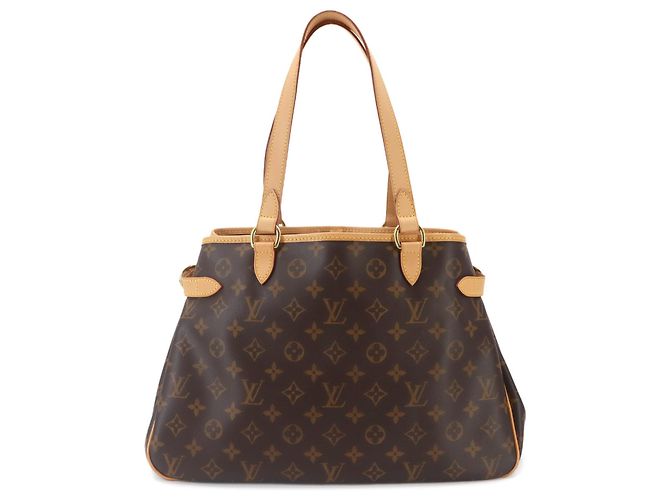Louis Vuitton Monogram Batignolles Horizontale Tote Tasche Braun Monogramm - Ansicht 3