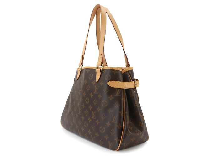 Louis Vuitton Monogram Batignolles Horizontale Tote Tasche Braun Monogramm - Ansicht 4