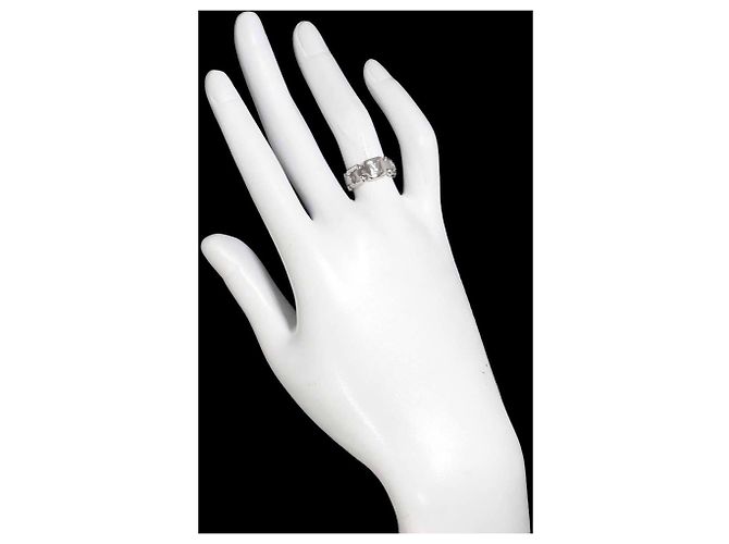 Anello Berg Chain Attraction in oro bianco 18K Louis Vuitton - vista 6