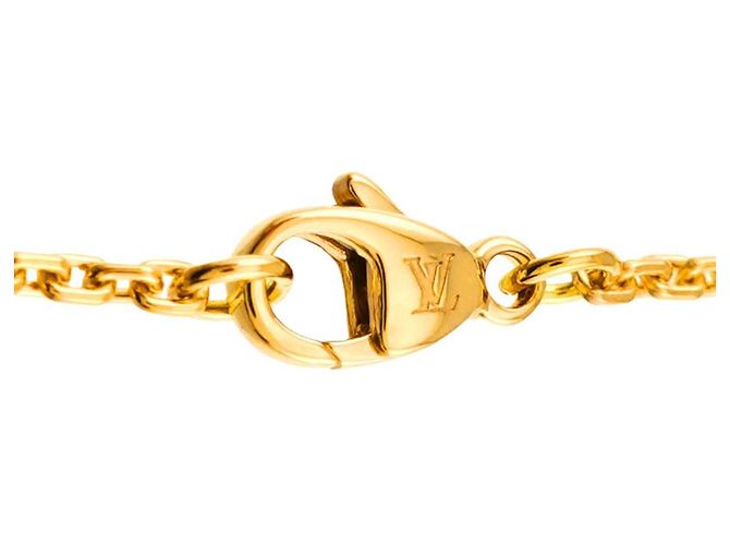 Collana Lockit in argento e oro giallo 18K Louis Vuitton - vista 7