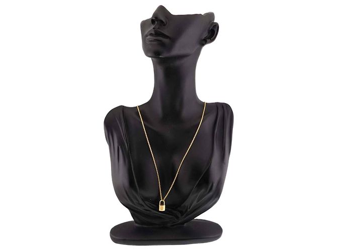 Collana Lockit in argento e oro giallo 18K Louis Vuitton - vista 8