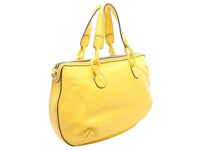 Borsa 2-Way Loewe Fiesta in giallo - vista 2
