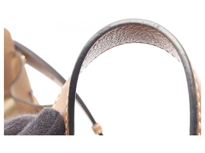 Borsa a 2 modi Loewe Hammock Small Marrone Beige - vista 10