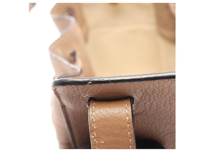 Borsa a 2 modi Loewe Hammock Small Marrone Beige - vista 6