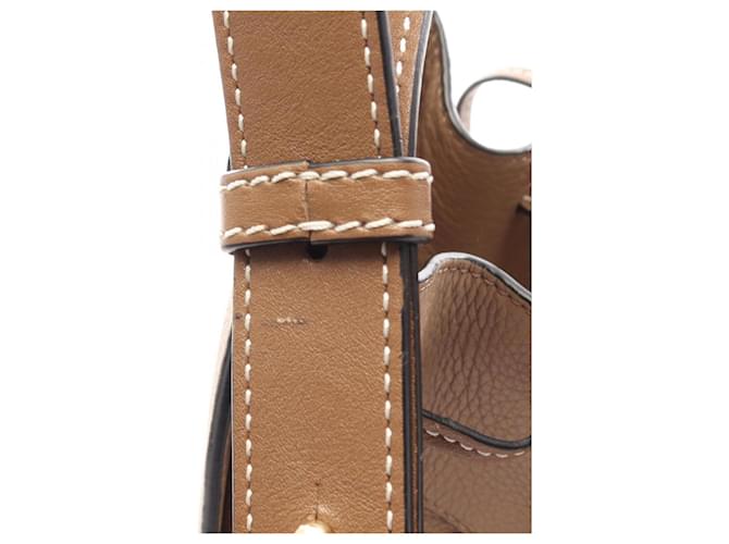 Borsa a 2 modi Loewe Hammock Small Marrone Beige - vista 9