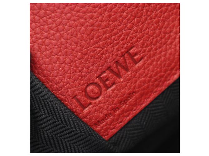 Bolso de mano Loewe Hammock Small 2-Way de piel Roja - vista 4