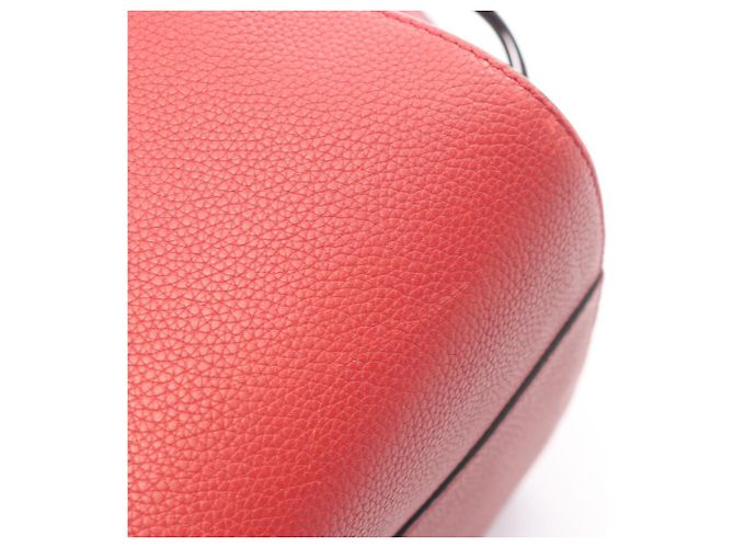 Bolso de mano Loewe Hammock Small 2-Way de piel Roja - vista 6