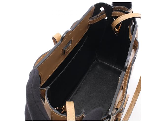 Borsa Loewe Lazo Mini Beige - vista 3