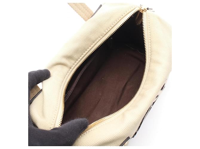 Borsa Loewe Anagram Beige - vista 3