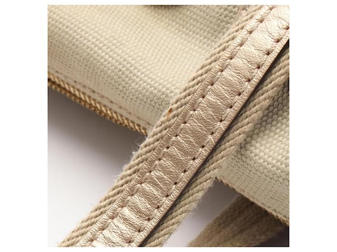 Borsa Loewe Anagram Beige - vista 9