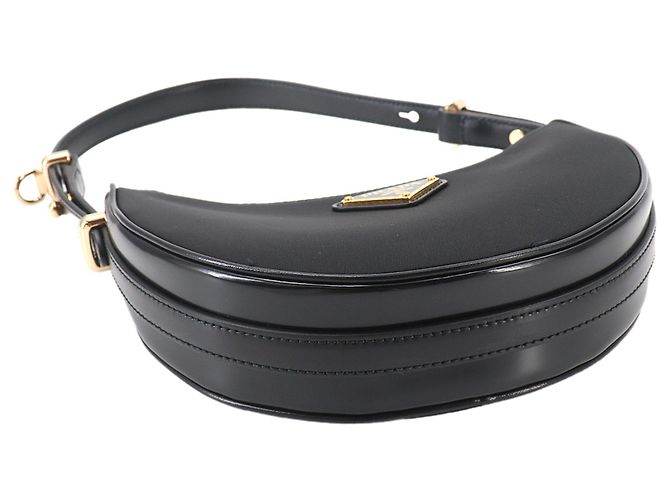 Borsa a mano 2-way Arque piccola di Prada Nero - vista 5